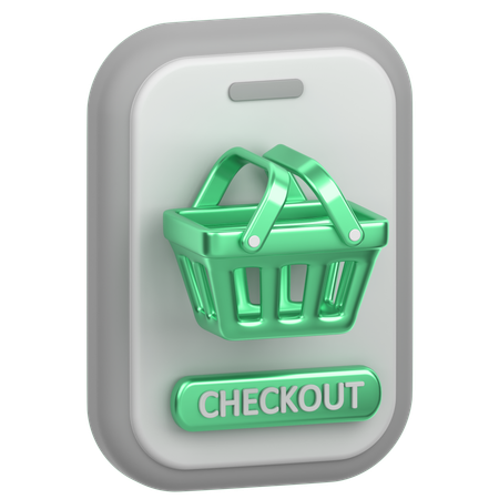 Discount Basket  3D Icon