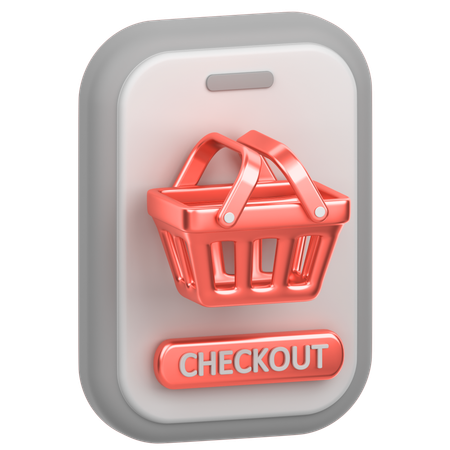Discount Basket  3D Icon