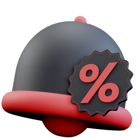 Discount Bell  3D Icon