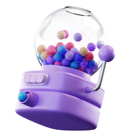 Discount Bubble Machine  3D Icon