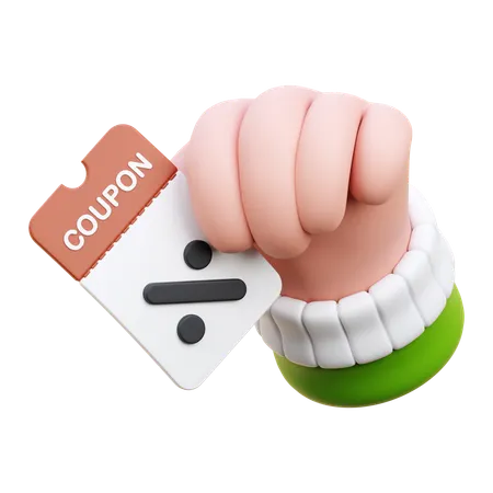 Discount Coupon  3D Icon