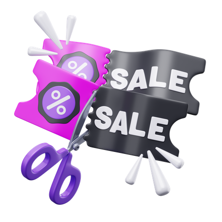 Discount Coupon  3D Icon