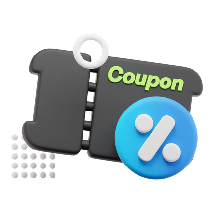 Discount Coupon  3D Icon