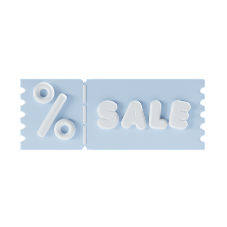 Discount Coupon  3D Icon