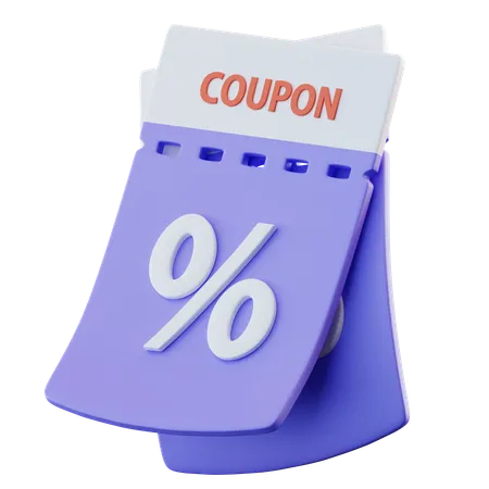 Discount Coupon  3D Icon