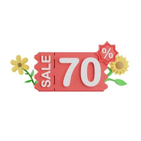 Discount Coupon  3D Icon