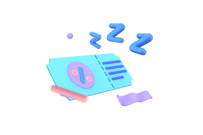 Discount Coupon  3D Icon