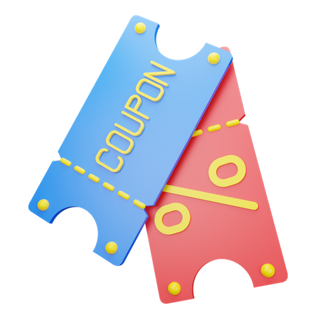 Discount Coupon  3D Icon