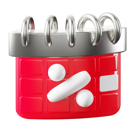 Discount Day  3D Icon