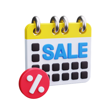 Discount Day  3D Icon