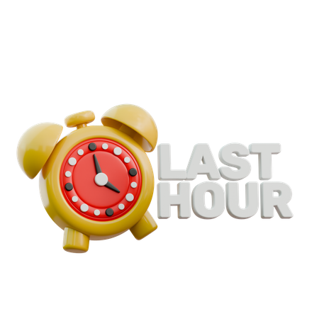 Discount Deadline  3D Icon
