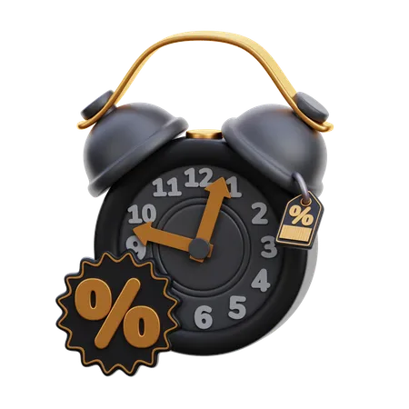 Discount Deadline  3D Icon