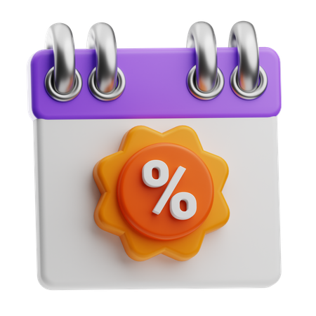 Discount Deadline  3D Icon