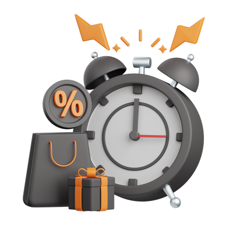 Discount Deadline  3D Icon