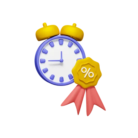 Discount Deadline  3D Icon