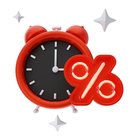 Discount Deadline  3D Icon