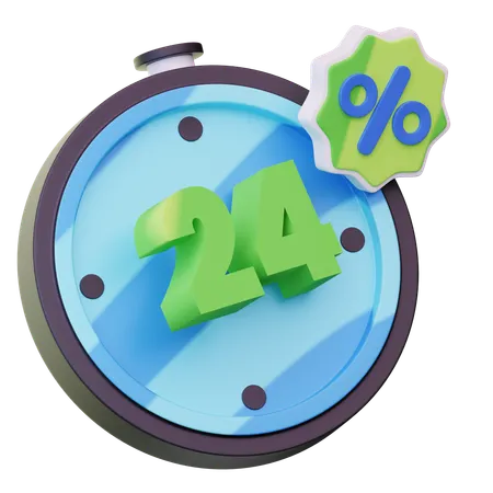 Discount Deadline  3D Icon