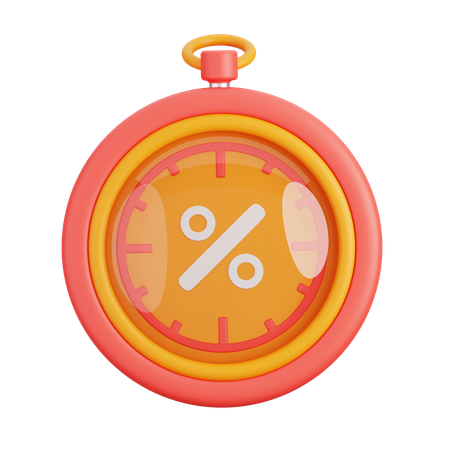 Discount Deadline  3D Icon