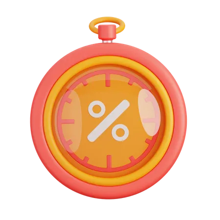 Discount Deadline  3D Icon