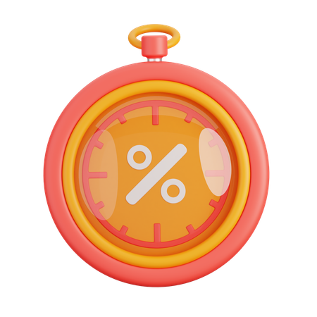 Discount Deadline  3D Icon