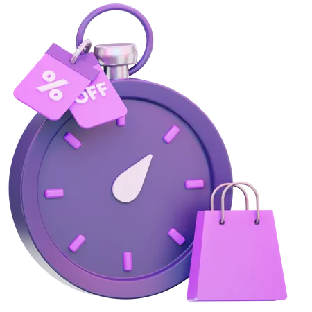 Discount Deadline  3D Icon