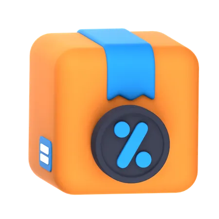 Discount Delivery  3D Icon