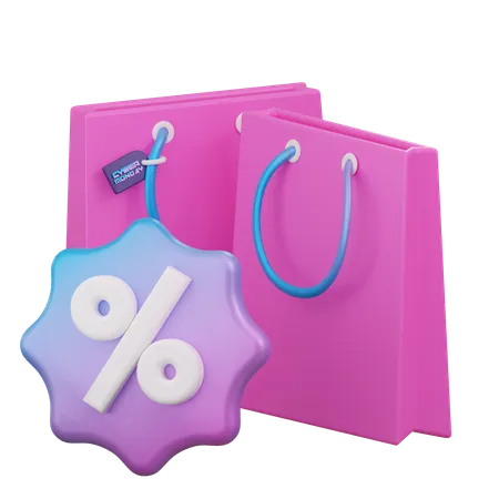 Discount For more  3D Icon