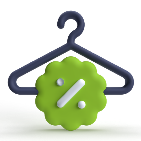 Discount Hanger  3D Icon