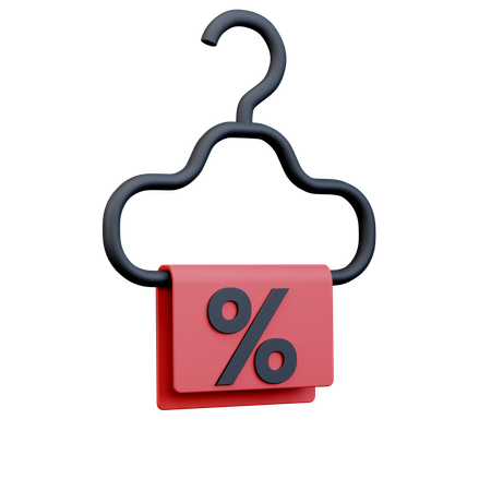 Discount Label  3D Icon