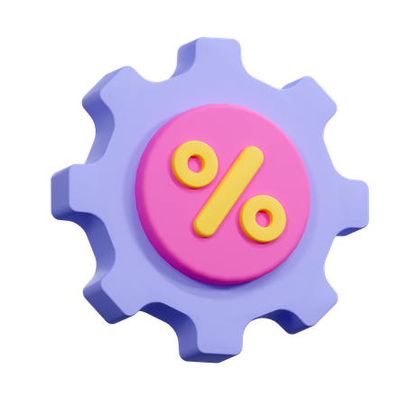 Discount Management  3D Icon