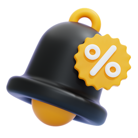 DISCOUNT NOTIFICATION  3D Icon
