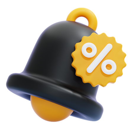 DISCOUNT NOTIFICATION  3D Icon