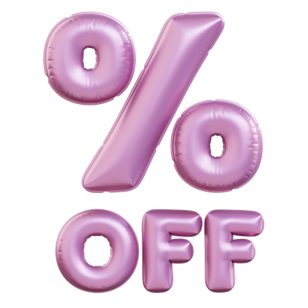 Discount Offer  3D Icon