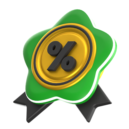 Discount Offer  3D Icon
