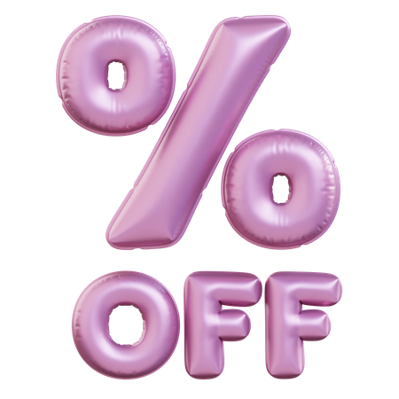 Discount Offer 3D Icon