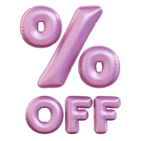 Discount Offer 3D Icon