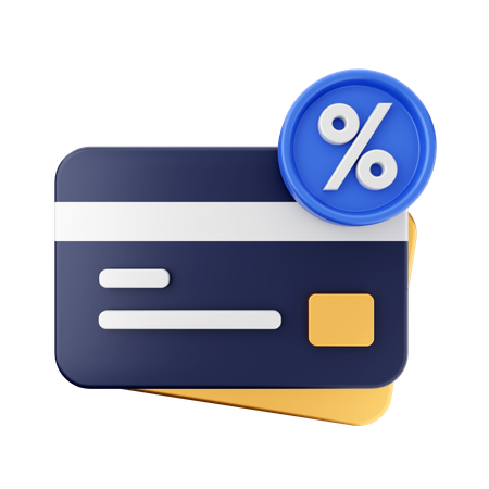 Discount On Payment  3D Icon