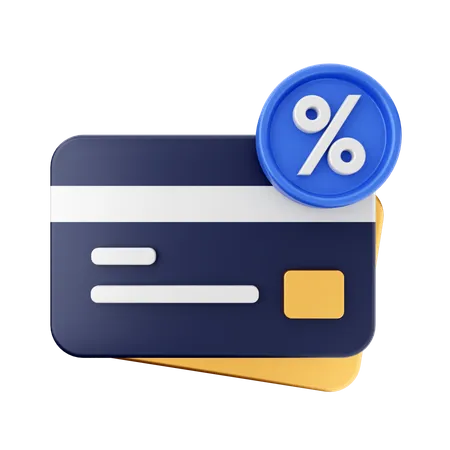 Discount On Payment  3D Icon