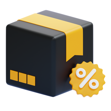 DISCOUNT PACKAGE  3D Icon