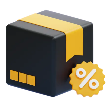 DISCOUNT PACKAGE  3D Icon