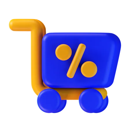 Panier d'achat  3D Icon