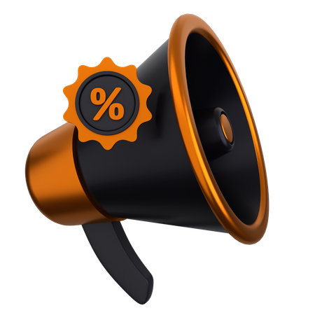Discount Promo  3D Icon