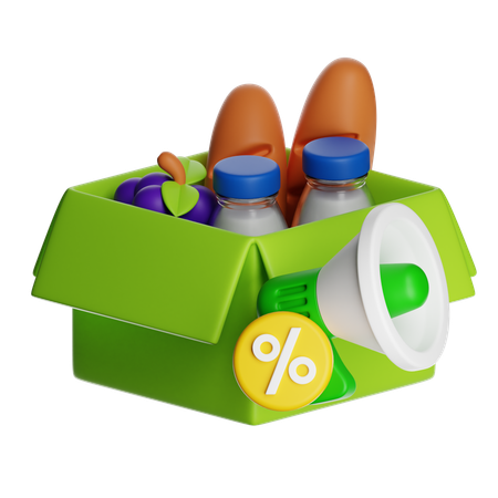 DISCOUNT PROMOTION  3D Icon