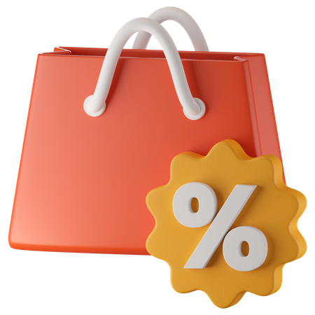 Discount Promotion 3D Icon