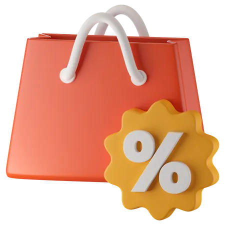 Discount Promotion 3D Icon