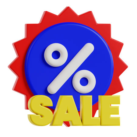 Discount Sale  3D Icon