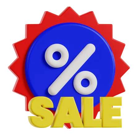 Discount Sale  3D Icon