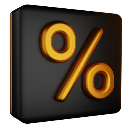 Discount Sticker  3D Icon