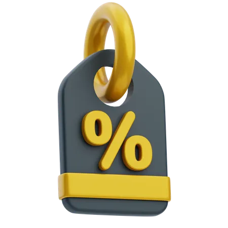 Discount Tag  3D Icon