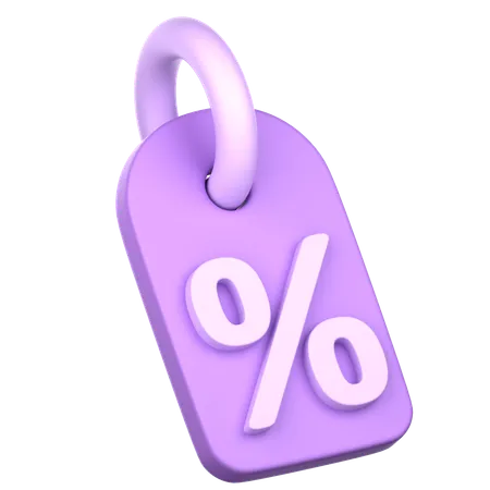 Discount Tag  3D Icon